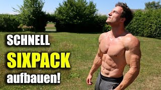 So bekommst du SCHNELL ein SIXPACK für den Sommer  2018 [upl. by Mun]