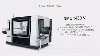 DMG MORI  DMC 1450 V  Pfronten 2015 ENG [upl. by Sugirdor]