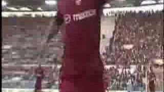 Francesco Totti  RomaLazio 11 amazing cameraman [upl. by Carolan]