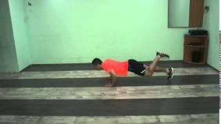 PUSHUP WITH HIP EXTENSION [upl. by Farnsworth]