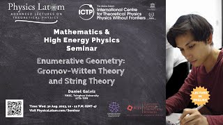 Enumerative Geometry GromovWitten Theory and String Theory  Daniel Galviz [upl. by Goto]