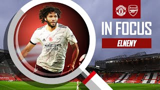 Mo Elneny  Every Touch  Manchester United vs Arsenal 01  Premier League [upl. by Eugenie]