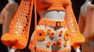 crochet shorts for menhow to crochet new sweater design crochethandmade [upl. by Imtiaz]