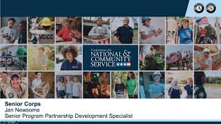 Corporation for National and Community Service CNCS Programs and Funding Webinar [upl. by Ignaz533]