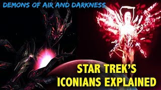 Star Treks Iconians EXPLAINED  Discoverys Red Angels [upl. by Ahsieat]