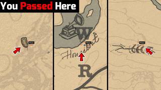 You Passed Here 1000 Times But Missed These 10 Secrets  RDR2  Part 4 [upl. by Yenattirb]