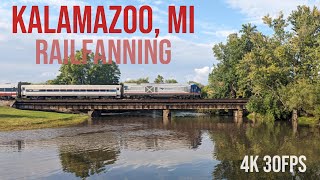 Kalamazoo MI Railfanning [upl. by Htebizile]