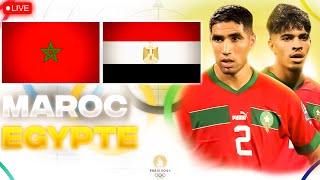 🔴🇪🇬🇲🇦 EGYPTE  MAROC LIVE  🚨DIMA MAGHREB  🔥EN ROUTE POUR LA MEDAILLE DE BRONZE   JO 2024 [upl. by Laban]