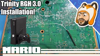 How to RGH3 a Xbox 360 Slim Trinity  Chipless RGH 30 Tutorial [upl. by Honorine]