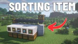 NEW UPDATED Item Sorter in Minecraft 121 [upl. by Porty]