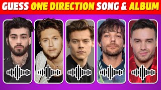 Guess 50 One Direction songs and its album name  Guess the song quiz  Directioners Songs Quiz 2024 [upl. by Millwater572]