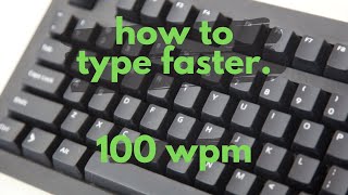 How to Type Faster 100 wpm in One Week  Stop Wasting Time 5 Tips [upl. by Birgitta]