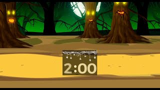 🎃 Spooky Road Countdown 2 Minutes to a Haunting Halloween Adventure [upl. by Asillem]