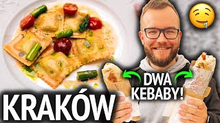 KRAKÓW ŚWIETNY KEBAB LUNCH i ŚNIADANIE  RESTAURACJE 2022 JEDZENIE W KRAKOWIE  GASTRO VLOG 497 [upl. by Vanda]