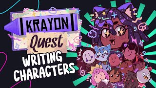 How to write a protagonist for your webcomic  Krayon Quest  2 [upl. by Nnahs]