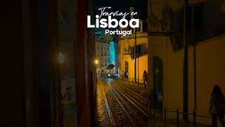 ✨ Lisboa de noche y en tranvía ✨ lisboaportugal europatour travelvlog music artist [upl. by Norri]