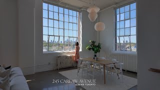 245 Carlaw Avenue  Suite 400 • Toronto Lofts • J amp C Toronto Real Estate Group [upl. by Animsay]