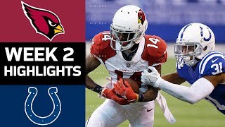 Cardinals vs Colts  NFL Week 2 Game Highlights [upl. by Ydissac486]