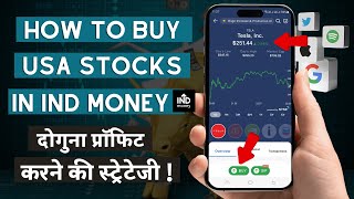 Compete Guide to US Stock Market Investing in IND Money  how to buy us stocks from Demat [upl. by Osei]