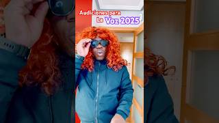 Audiciones para la voz 2025 funny memes shorts fyp [upl. by Ailecra]