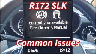 SLK55 AMG 55 V8 R172  Common Issues [upl. by Ermin]