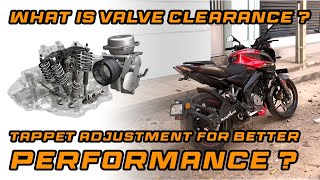 Understanding Valve Clearance  Check and Adjust Tappet in NS 200  ns200 dominar400 rs200 [upl. by Kola63]