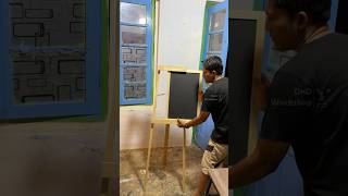 DIY Easel Chevalet Tripod Kanvas Lukis dxplore vinindo diy diycrafts diyprojects painting fyp [upl. by Sterrett]