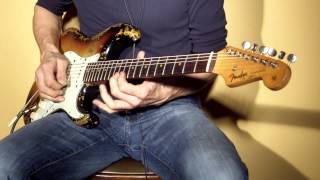 Crunch Guitar Sound with a Fender Stratocaster New [upl. by Beetner]