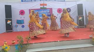 Shubharambh song gujrat folk dance Barwala sarvodaya vidyalaya [upl. by Hsirrap966]