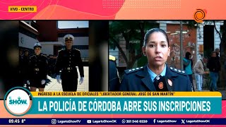 👮Comenzó la inscripción de ingreso a la escuela de oficiales de la policía de Córdoba👮‍♀️ [upl. by Zebada612]