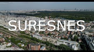 Suresnes vue du ciel drone [upl. by Rodrick282]