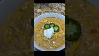 White chicken chili 🌶️ chili cooking fypシ゚viral food shorts [upl. by Remington150]