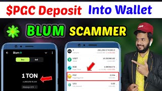 Blum Memepad Biggest Scam  PGC Deposit into bitget wallet PAWS New voting for best crypto history [upl. by Yehsa]