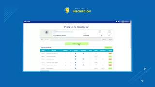 Proceso de Inscripción de materias [upl. by Noe]