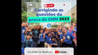 Correção da prova do CMM 20232024 [upl. by Akiret]