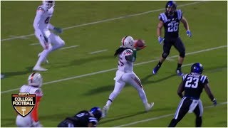 Miami Hurricanes pull off 8lateral miracle to beat Duke  October 31 2015  ESPN Archives [upl. by Ettenna]