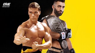 Giorgio Petrosyan vs JeanClaude Van Damme  ONEHome Fantasy Fights [upl. by Neelrahc]