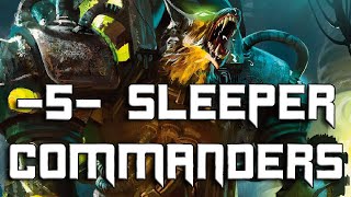 5 More Sleeper Commanders [upl. by Aloiv138]