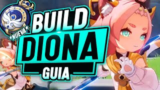 La NUEVA BUILD DEFINITIVA de DIONA  Guia Diona SUPPORT HEALER  Genshin Impact [upl. by Ahtekahs]