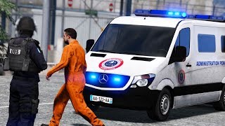 GTALSPDFR TRANSFERT DE PRISONNIER  ERIS  ADMINISTRATION PÉNITENTIAIRE 126 [upl. by Cormac]