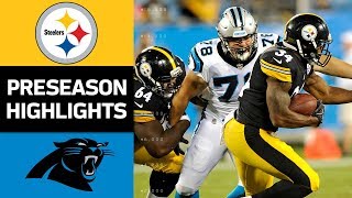 Steelers vs Panthers  NFL Preseason Week 4 Game Highlights [upl. by Cami]