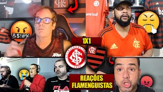 REAÇÕES dos FLAMENGUISTAS FURIOSOS com o EMPATE  INTERNACIONAL 1X1 FLAMENGO REACT BRASILEIRÃO [upl. by Llig]