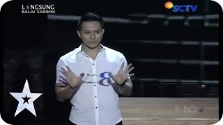 Demian and His Magic Trick  Guest Star  SEMIFINAL 2  Indonesias Got Talent [upl. by Hyatt]