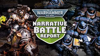 World Eaters vs Space Wolves Warhammer 40k Narrative Battle Report  Ep 1 Varrak Bladeborne [upl. by Loziram345]