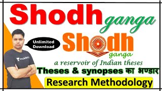 Shodhganga  Research Methodology  Amandeep Lamba [upl. by Eizzil]