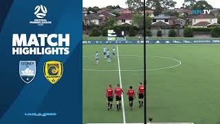 NPL NSW Mens Round 6 Fixture – Sydney FC v Central Coast Mariners [upl. by Eltsryk]