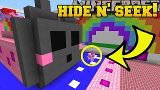 Minecraft KAWAII ANIMALS HIDE AND SEEK  Morph Hide And Seek  Modded MiniGame [upl. by Byrd]