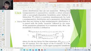 An Overview of the Development of Robust Parametric Estimations  Recombined Istatistics [upl. by Dunn]