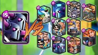 2x PEKKA VS ALL TEAMS  Clash Royale Team Battle [upl. by Elvie]