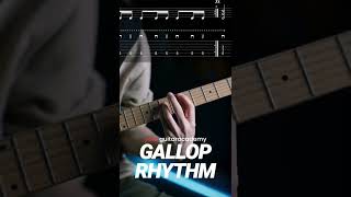 Try This Gallop Rhythm Lick guitarlesson [upl. by Snider]